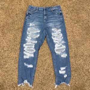 American Eagle Outfitters Curvy Mom Jeans Size 14